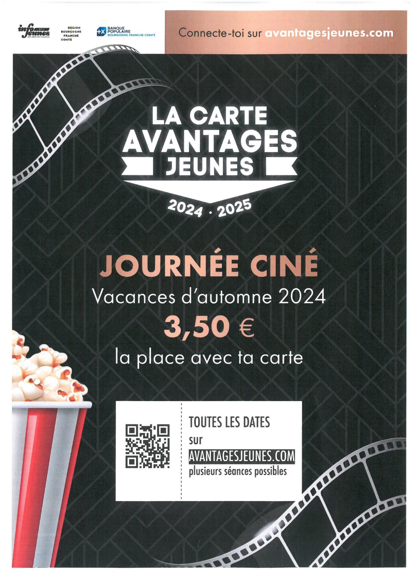 Avantage cinema carte jeune